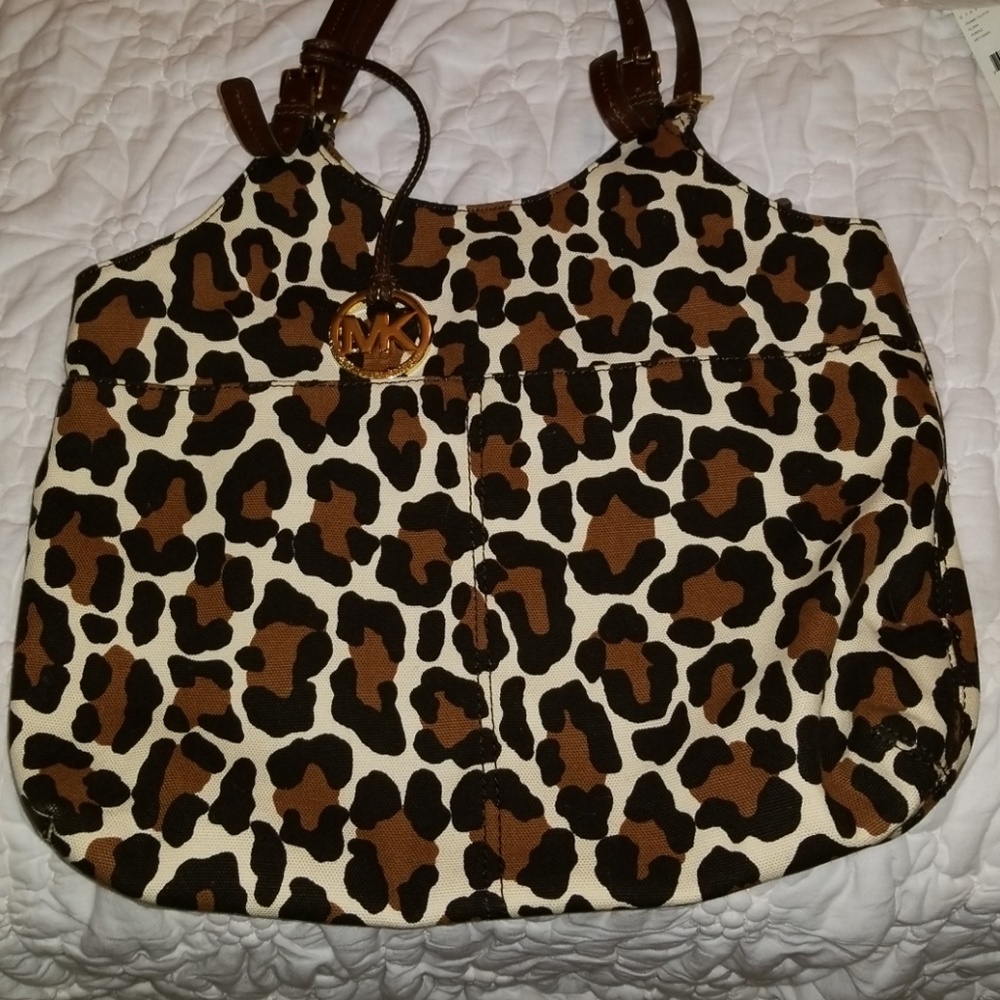 Leopard Print Handbag